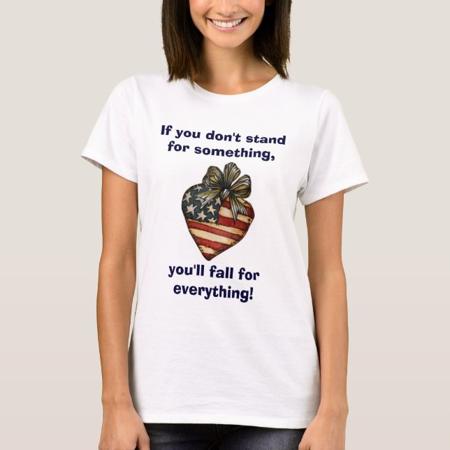 CAMISETA CORAÇÃO PATRIÓTICO (Frente)