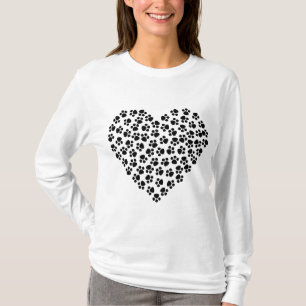 Camiseta Coração Pawprint