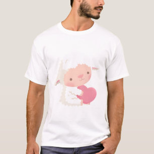 Camiseta Coração Pequeno Abraço De Lâmpada