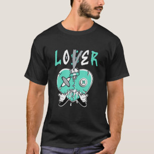 Camiseta Coração Perdedor Lover A Derrubar Novo Emerald 1s 