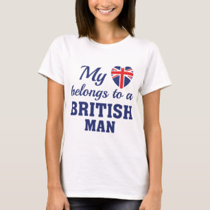Camiseta Coração Pertence Britânico