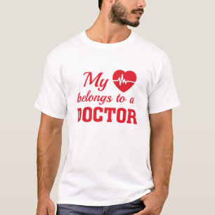 Camiseta Coração Pertence Doutor