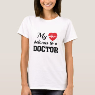 Camiseta Coração Pertence Doutor