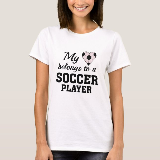 Camiseta Coração Pertence Futebol (Frente)