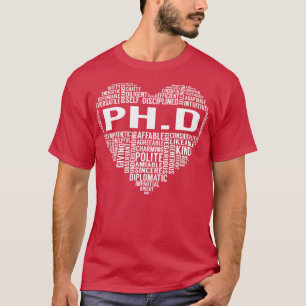 Camiseta Coração PhD