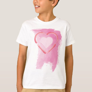 Camiseta Coração Pintado