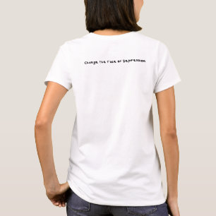 Camiseta Coração Pintado por Pulverização
