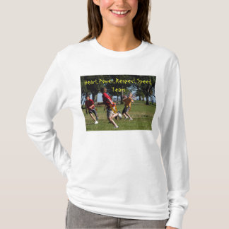 Camiseta Coração, poder, respeito, Spee…