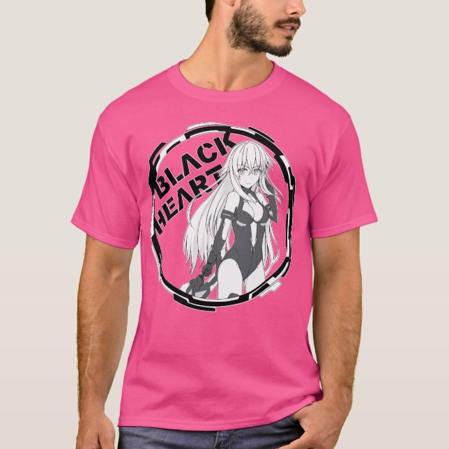 Camiseta Coração Preto (Frente)