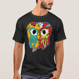 Camiseta Coração Quebrado Chorando Gota SB Dunk FroSkate Co