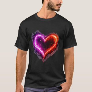 Camiseta Coração Radiante