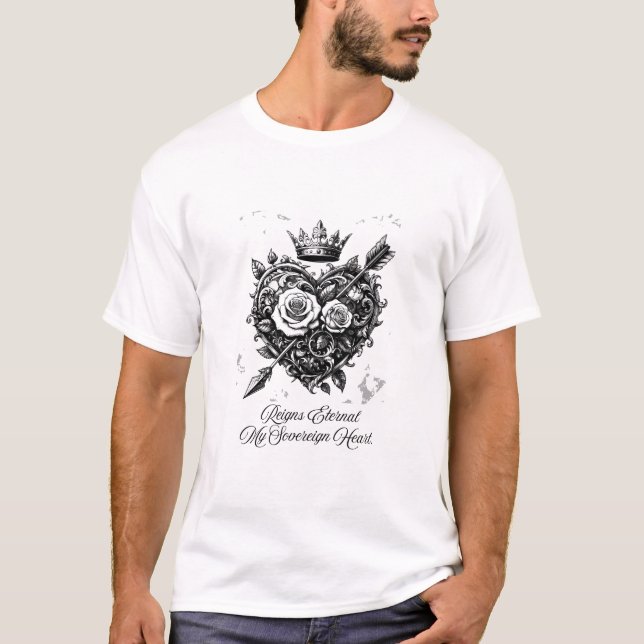 Camiseta Coração Real (Frente)