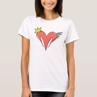 Camiseta Coração real