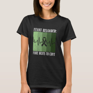 Camiseta Coração Recarregado Mais Batidas Por Vir Transpla