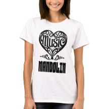 Coração rolante legante para amantes mandolinos