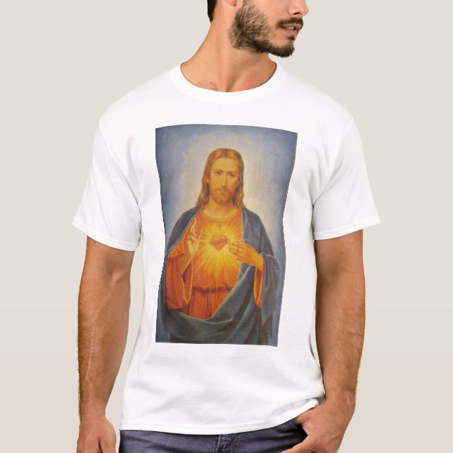 Camiseta Coração sagrado de Jesus (Frente)