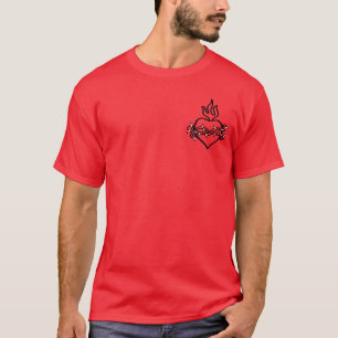 Camiseta Coração Sagrado de Jesus