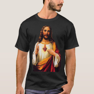Camiseta Coração Sagrado de Jesus