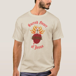 Camiseta Coração Sagrado de Jesus
