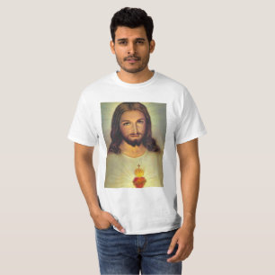 Camiseta Coração sagrado de Jesus