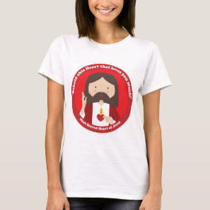 Camiseta Coração Sagrado de Jesus