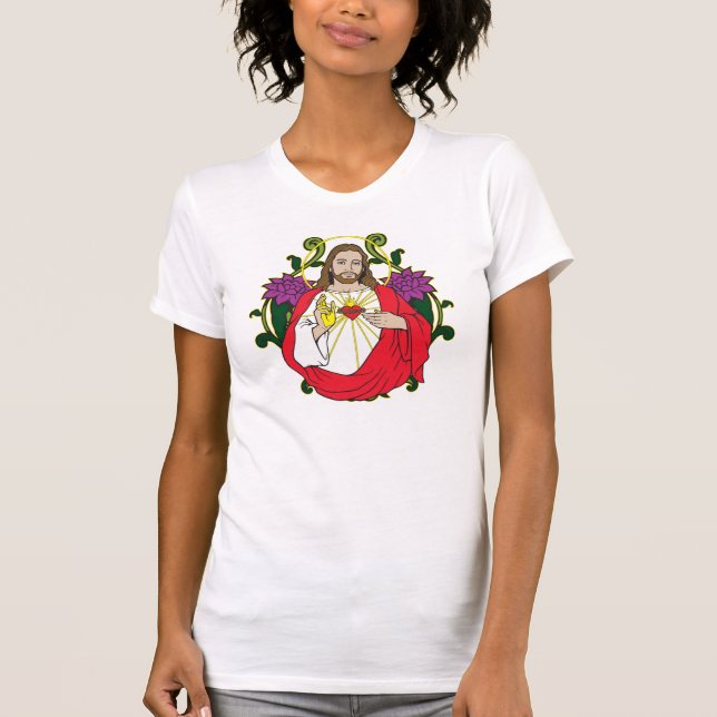 Camiseta Coração sagrado de Jesus (Frente)
