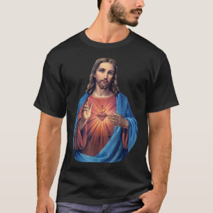 Camiseta Coração Sagrado de Jesus