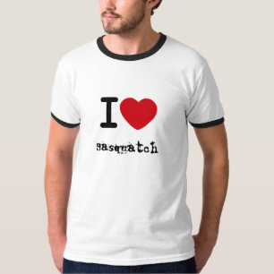 Camiseta coração, Sasquatch