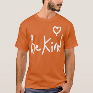 Camiseta Coração Seja Bonito Espalhar Coração Antisassando