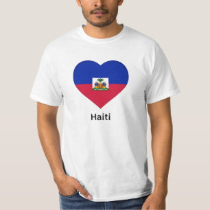 Camiseta Coração - Sinalizador do Haiti