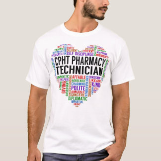 Camiseta Coração Técnico de Farmácia do Cpht