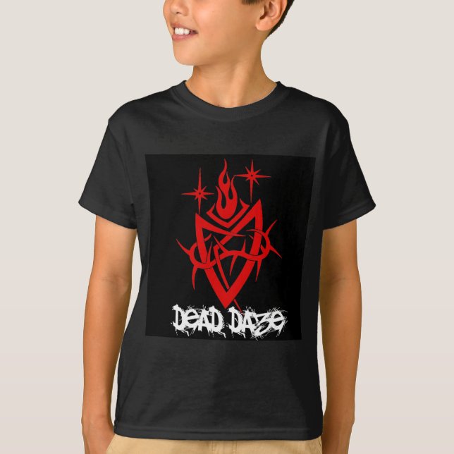 Camiseta Coração Tribal morto Daze (Frente)