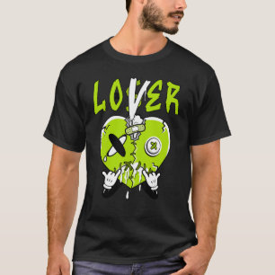 Camiseta Coração Verde Perdido Para Homens Mulheres