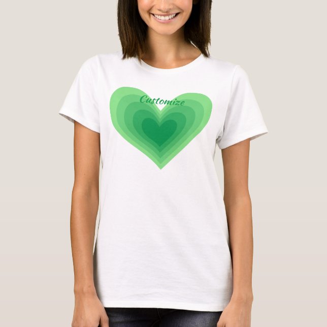 Camiseta Coração Verde Sage Thunder_Cove (Frente)