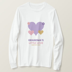 Camiseta Coraçãozinho de Amor da Vovó