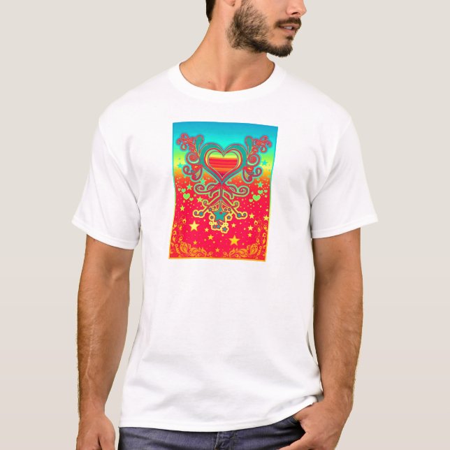 Camiseta corações (Frente)