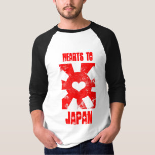Camiseta Corações a Japão