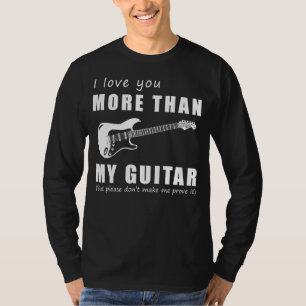 Camiseta Corações Amarrantes - Eu Te Amo Mais Do Que Guit