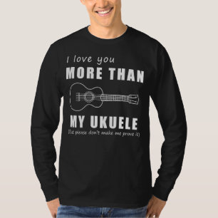 Camiseta Corações Amarrantes - Eu Te Amo Mais Do Que Ukul
