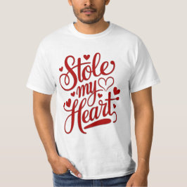 Camiseta Corações Apegados