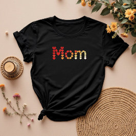 Camiseta Corações Coloridos Bonitos | Sentimental Mãe Life
