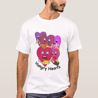 Camiseta Corações com fome