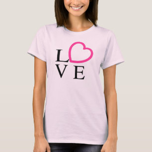 Camiseta Corações de Amor