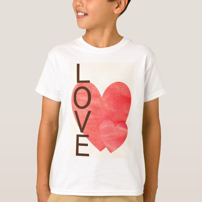 Camiseta Corações de Amor (Frente)