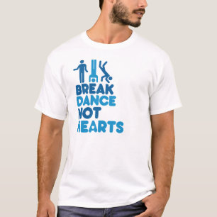 CAMISETA CORAÇÕES DE BREAKDANCE NÃO