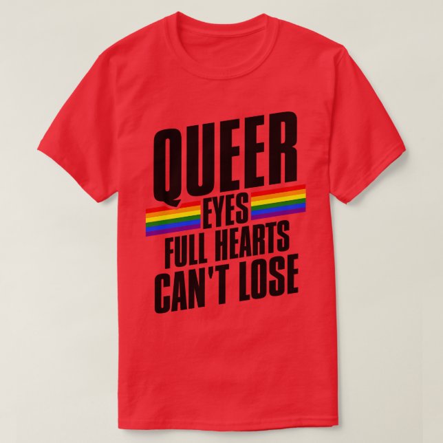 Camiseta Corações de Cheio de Olhos Filos Perder 2 (Frente do Design)