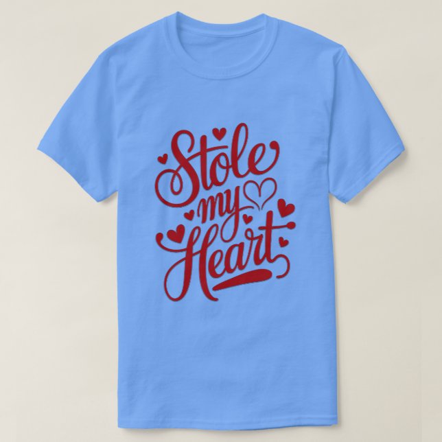 Camiseta Corações de Coração Ligadas (Frente do Design)