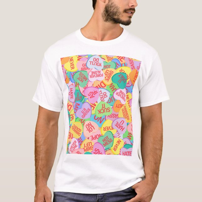 Camiseta Corações de Doce V. 2.0 (Frente)