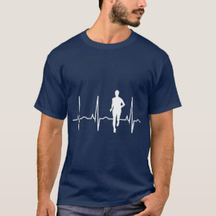 Camiseta Corações de Gifts Runner em Execução entre Pa