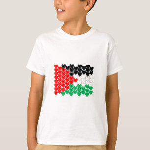 Camiseta Corações de Palestina